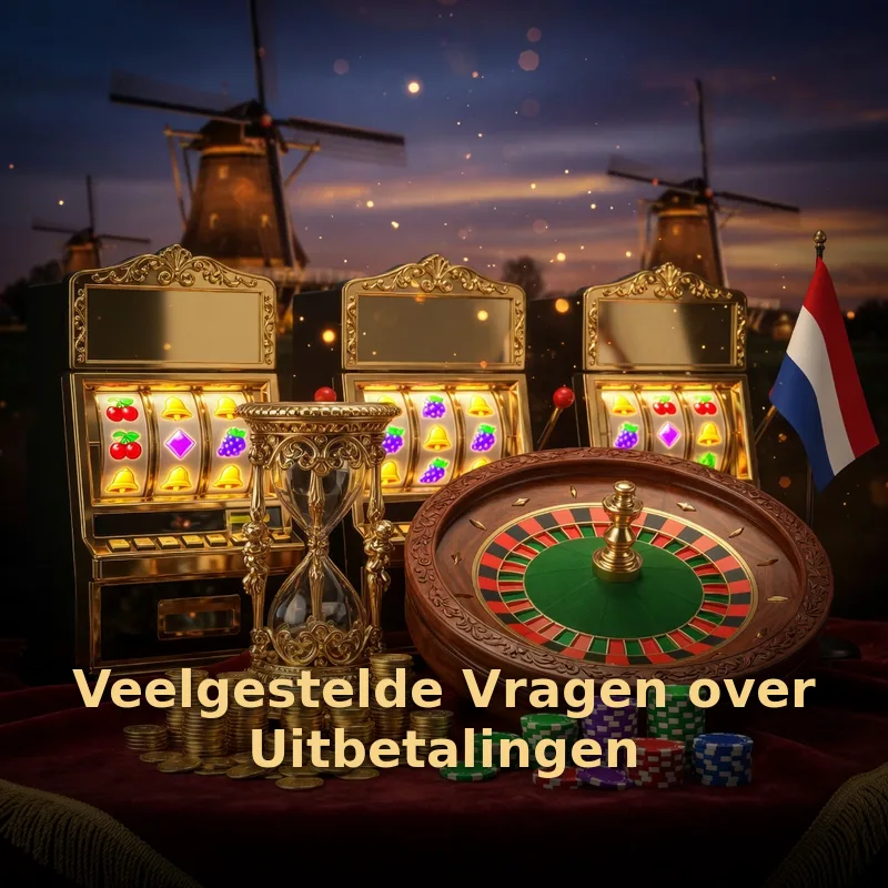 Croupier schuift chips over groen vilt